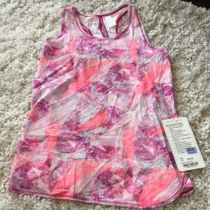 NWT ivivva by lululemon sun sprinter singlet size 14